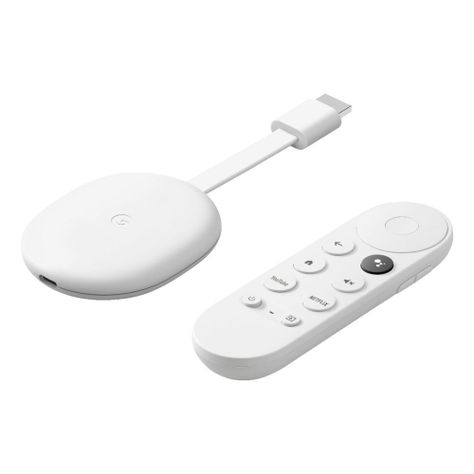 Chromecast con Google TV 4K Snow-0