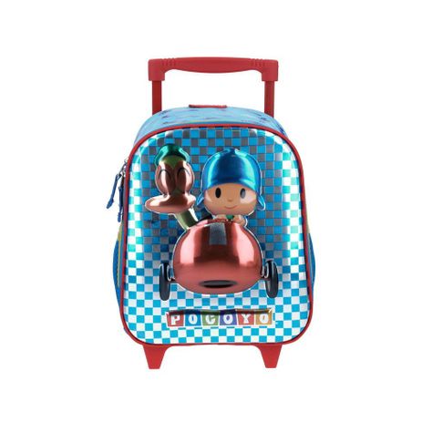 MOCHILA ORIGINAL POCOYO CON RUEDAS INFANTIL-0