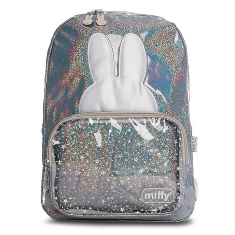 MOCHILA ORIGINAL NIÑA PLATEADA MIFFY-0