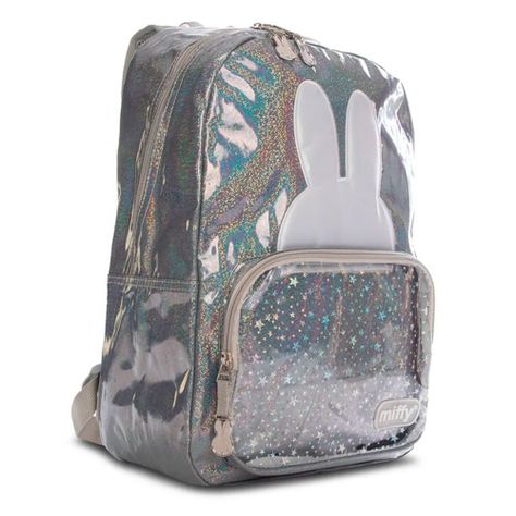 MOCHILA ORIGINAL NIÑA PLATEADA MIFFY-1