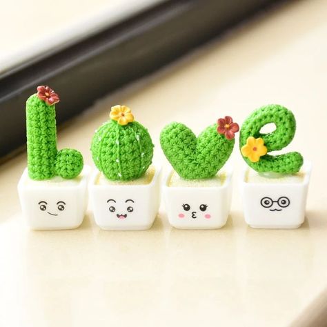Set 4 Figuras Decoración Love Amor Para Casa Depto , Auto -4