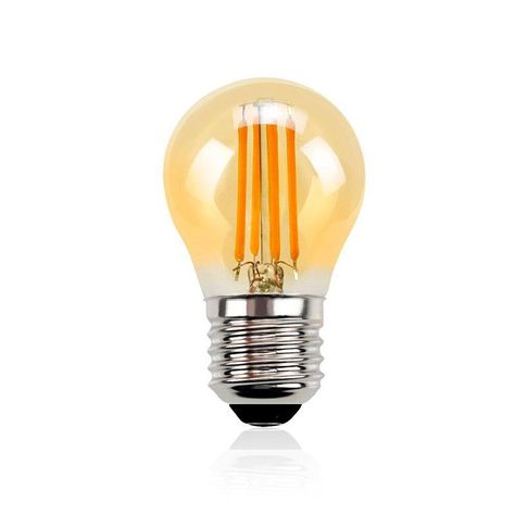Pack 5 Ampolletas Filamento Led 4W Vintage G45-1