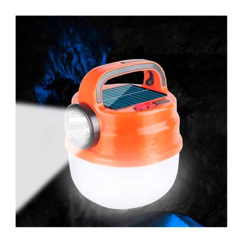 Lámpara y Linterna LED Solar Recargable -5