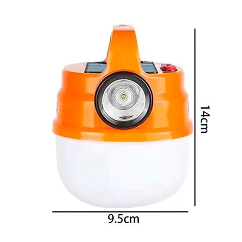 Lámpara y Linterna LED Solar Recargable -2