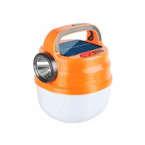 Lámpara y Linterna LED Solar Recargable -0