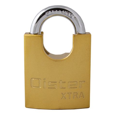 Candado Oister XTRA Hombros 60mm - Fierro Bronce-1