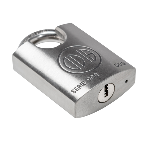 Candado Odis 950 50mm Hombros - Acero Inoxidable-5