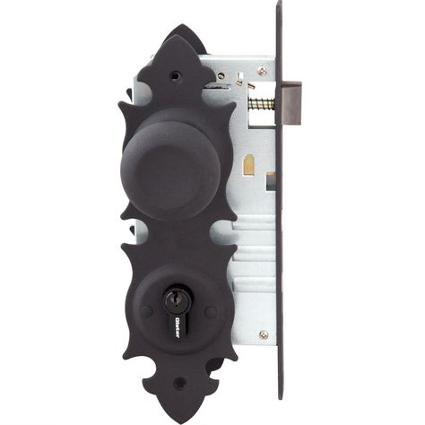 Cerradura Embutir Oister Trancura Acceso - Negro-0