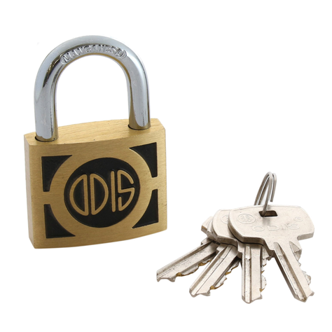 Candado Odis 340 40mm - Bronce Forjado-3