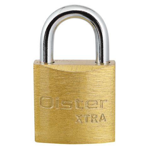 Candado Oister XTRA 25mm - Fierro bronce-0