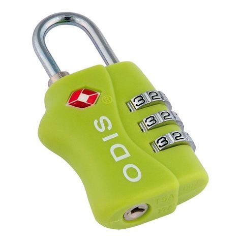 Candado Odis TSA Maleta Viaje 33mm Combinación - Verde-0