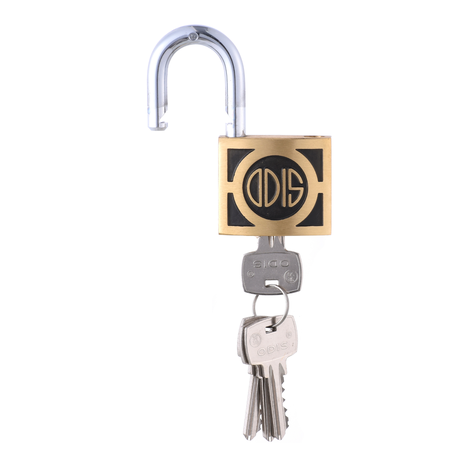 Pack 3 Candados Odis 350 50mm - Llaves Iguales-4