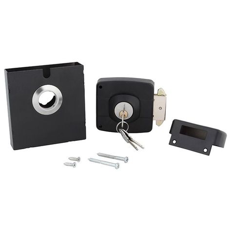 Cerradura Sobreponer Odis 393 Puerta Corredera Con Caja Metálica-1