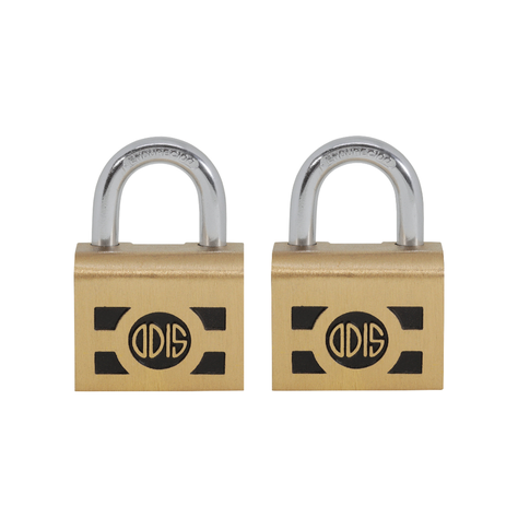 Pack 2 Candados Odis 730 33mm -  Llaves Iguales-0