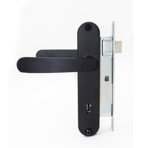 Cerradura Embutir Odis Simona 7040 Dormitorio - Negro-0
