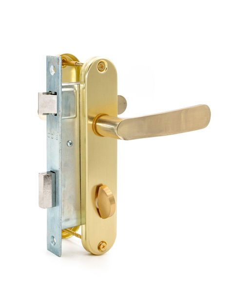 Cerradura Embutir Odis Simona 7040 Baño - Bronce-0