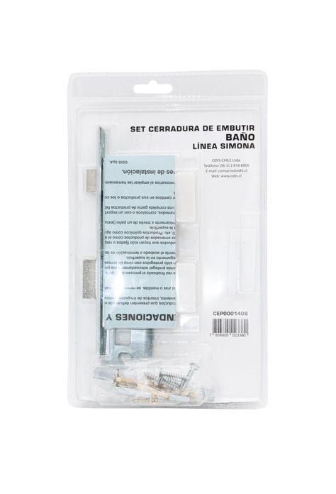 Cerradura Embutir Odis Simona 7040 Baño - Bronce-4