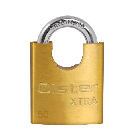 Candado Oister XTRA Hombros 50mm - Fierro Bronce-0