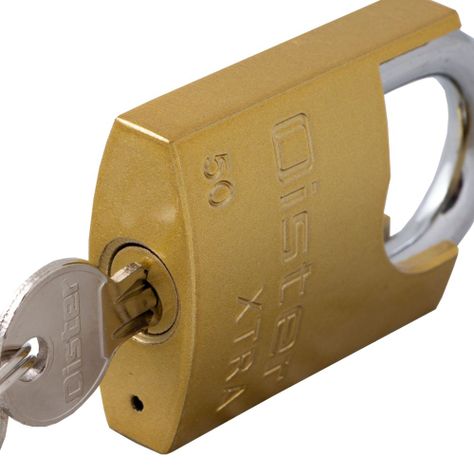 Candado Oister XTRA Hombros 50mm - Fierro Bronce-4