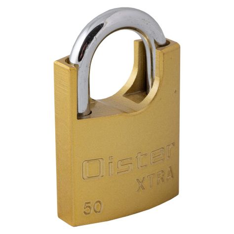 Candado Oister XTRA Hombros 50mm - Fierro Bronce-5