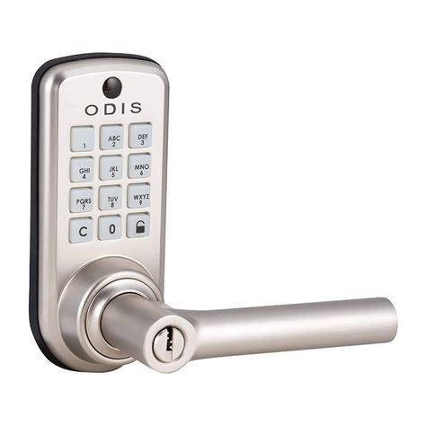 Cerradura Digital Odis con Manilla 6600 - Plata-0