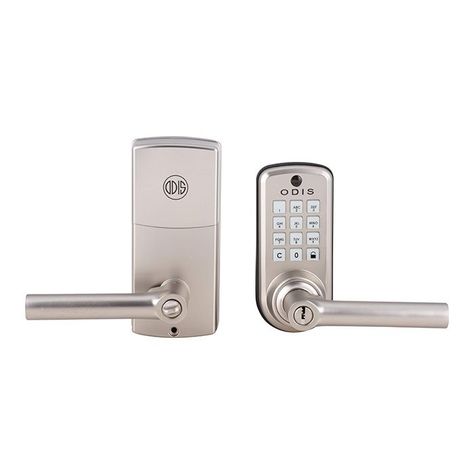 Cerradura Digital Odis con Manilla 6600 - Plata-3