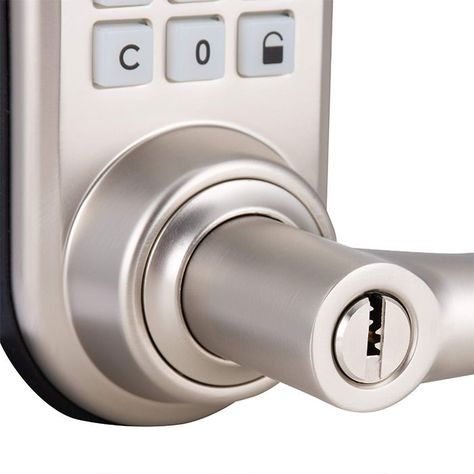 Cerradura Digital Odis con Manilla 6600 - Plata-5