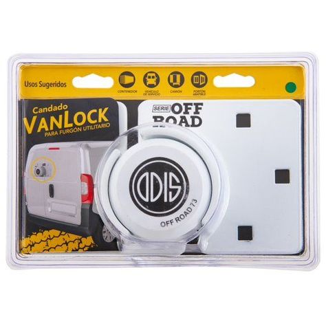 Candado Odis Vanlock Off Road 173 - Blanco-4