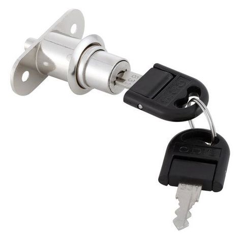 Cerradura Muebles Odis Corredera 2460-1924 Plata-5