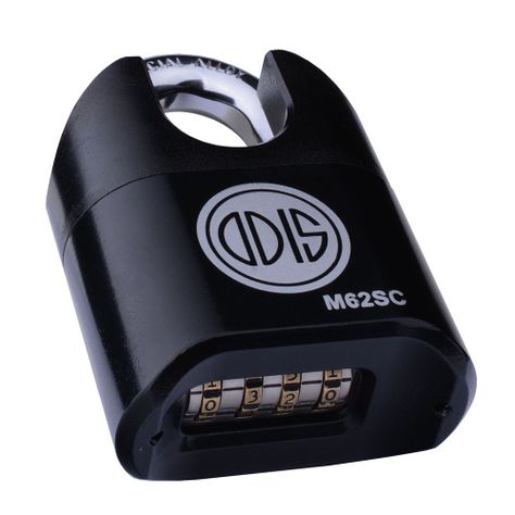 Candado Odis M62SC 62mm Combinación Hombros - Negro-0