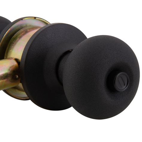 Cerradura Cilíndrica Odis 206 Baño - Negro-4