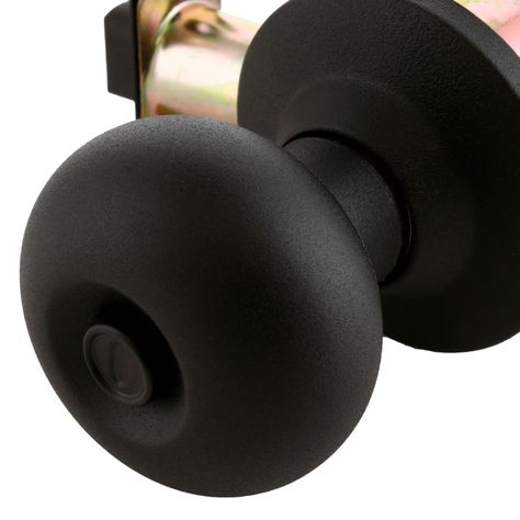 Cerradura Cilíndrica Odis 206 Baño - Negro-3