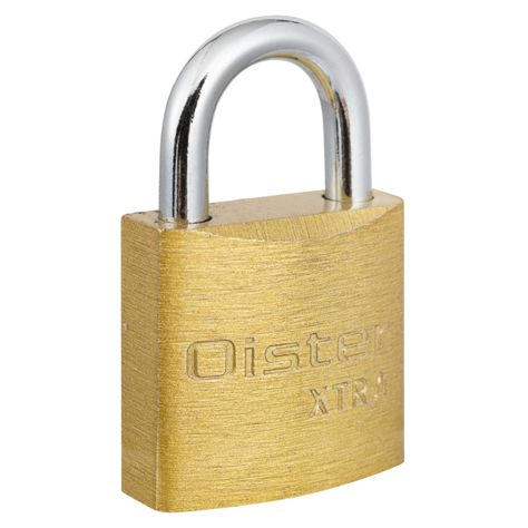 Candado Oister XTRA 25mm - Fierro Bronce-2