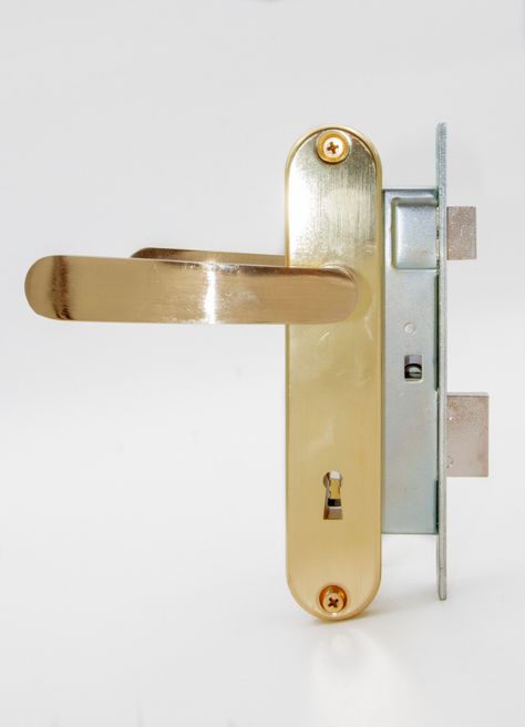 Cerradura Embutir Odis Simona 7040 Dormitorio - Bronce-1