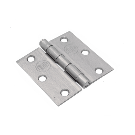 Pack 3 Bisagras Acero Odis 3”X 3”X 2.0mm Plata-1
