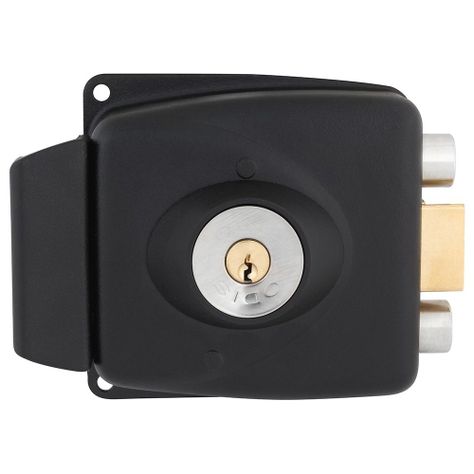 Cerradura Sobreponer Odis 773 Caja Metalica - Negro-1