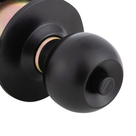 Cerradura Cilíndrica Oister 101 Baño - Negro-4