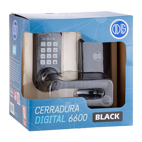 Cerradura Digital Odis con Manilla 6600 - Negro-5