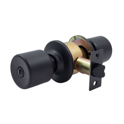 Cerradura Cilíndrica ODIS 205 Baño - Negro-2