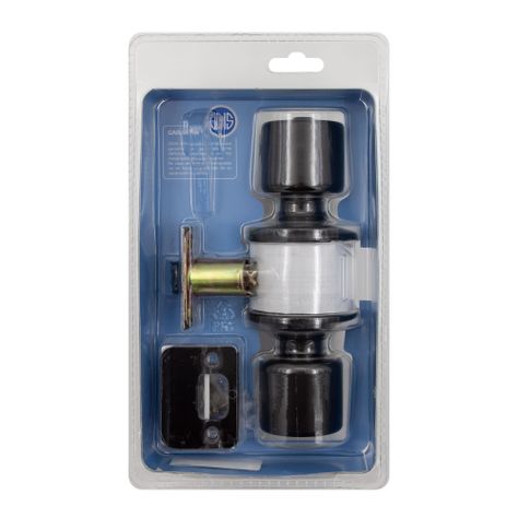 Cerradura Cilíndrica ODIS 205 Baño - Negro-7