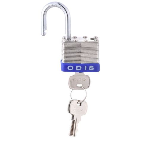 Pack 2 Candados Odis Laminado 40mm - Llaves Iguales-2