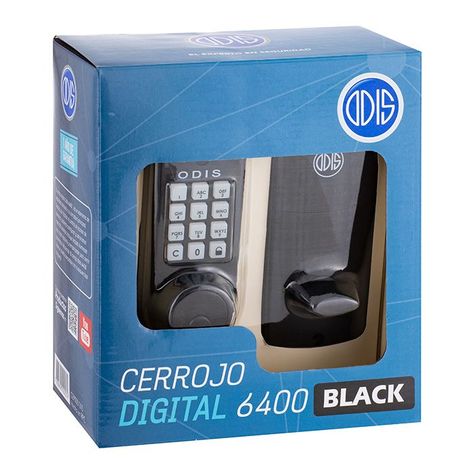 Cerrojo Digital Odis 6400 - Negro-6