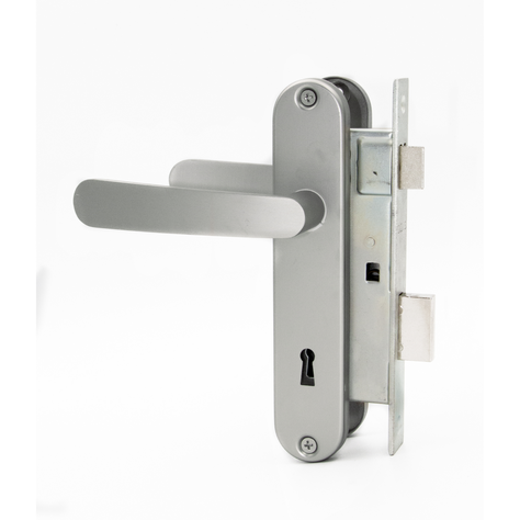 Cerradura Embutir Odis Simona 7040 Dormitorio - Plata-0