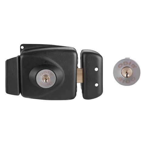 Cerradura Sobreponer Odis 771 Puertas Madera - Negro-3