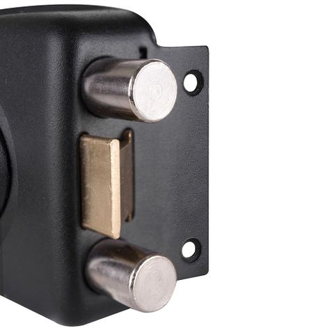 Cerradura Sobreponer Odis 771 Puertas Madera - Negro-8
