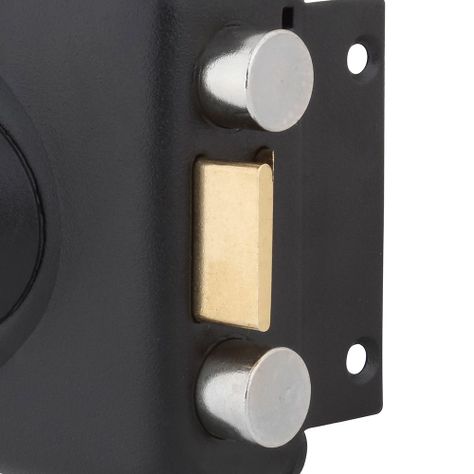 Cerradura Sobreponer Odis 771 Puertas Madera - Negro-9