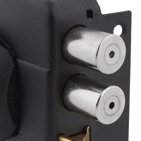 Cerradura Sobreponer Odis 323 Rejas Portones con Caja - Negro-2