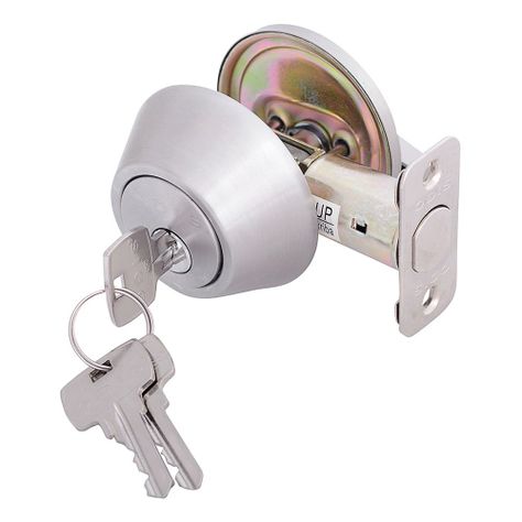 Cerrojo Odis 502 Llave-Llave - Plata.-1