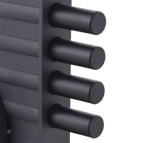 Cerrojo Embutir Odis 605 Llave-Seguro - Negro-2