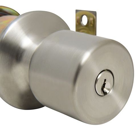 Cerradura Cilíndrica Odis 205 Dormitorio - Plata-4